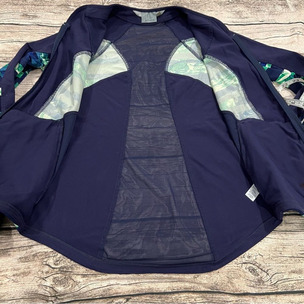 Athleta Workout Full Zip Jacket With Mesh Panels Size Small - Picture 9 of 12